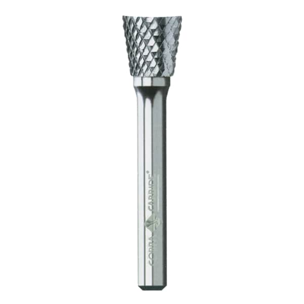 Cobra Carbide Carbide Burr, Single Cut Shape N Included